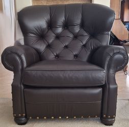 Ethan Allen Leather Recliner