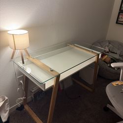 Glass Desk
