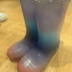 Rainboots Girls Size 4