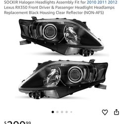 New Lexus Rx350 Headlights 10-12