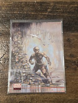 Topps Star Wars Galaxy Arthur Suydam 267 New Visions 2