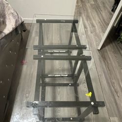 Glass End Table (2)