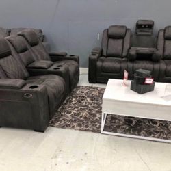 Power Reclining Sofa Or Love Seat $1299 Each Your Choice