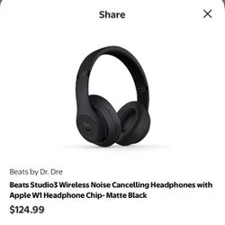 Beats Studio 3 Wireless With Case 