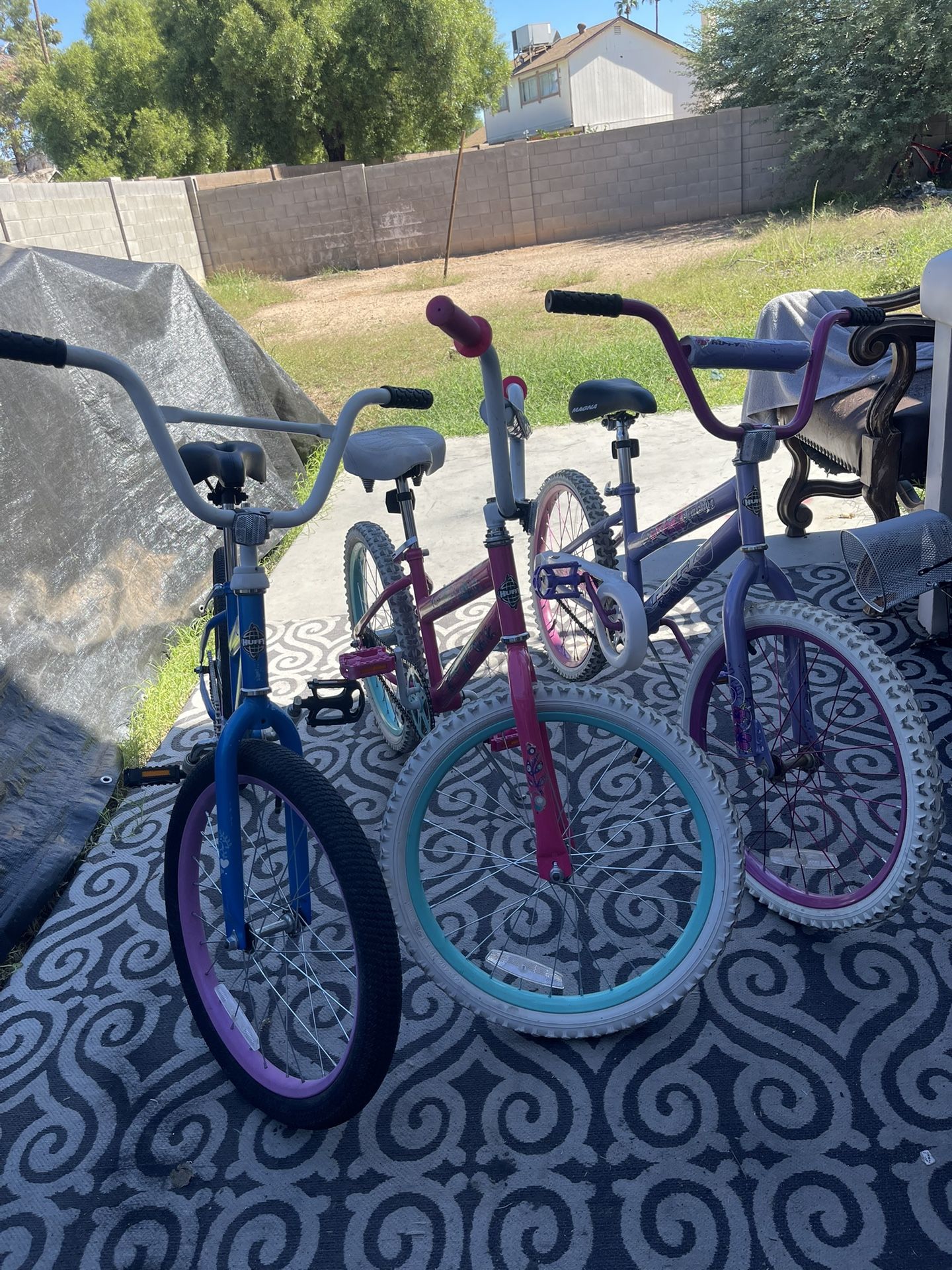 3 Girls Bikes(20’)