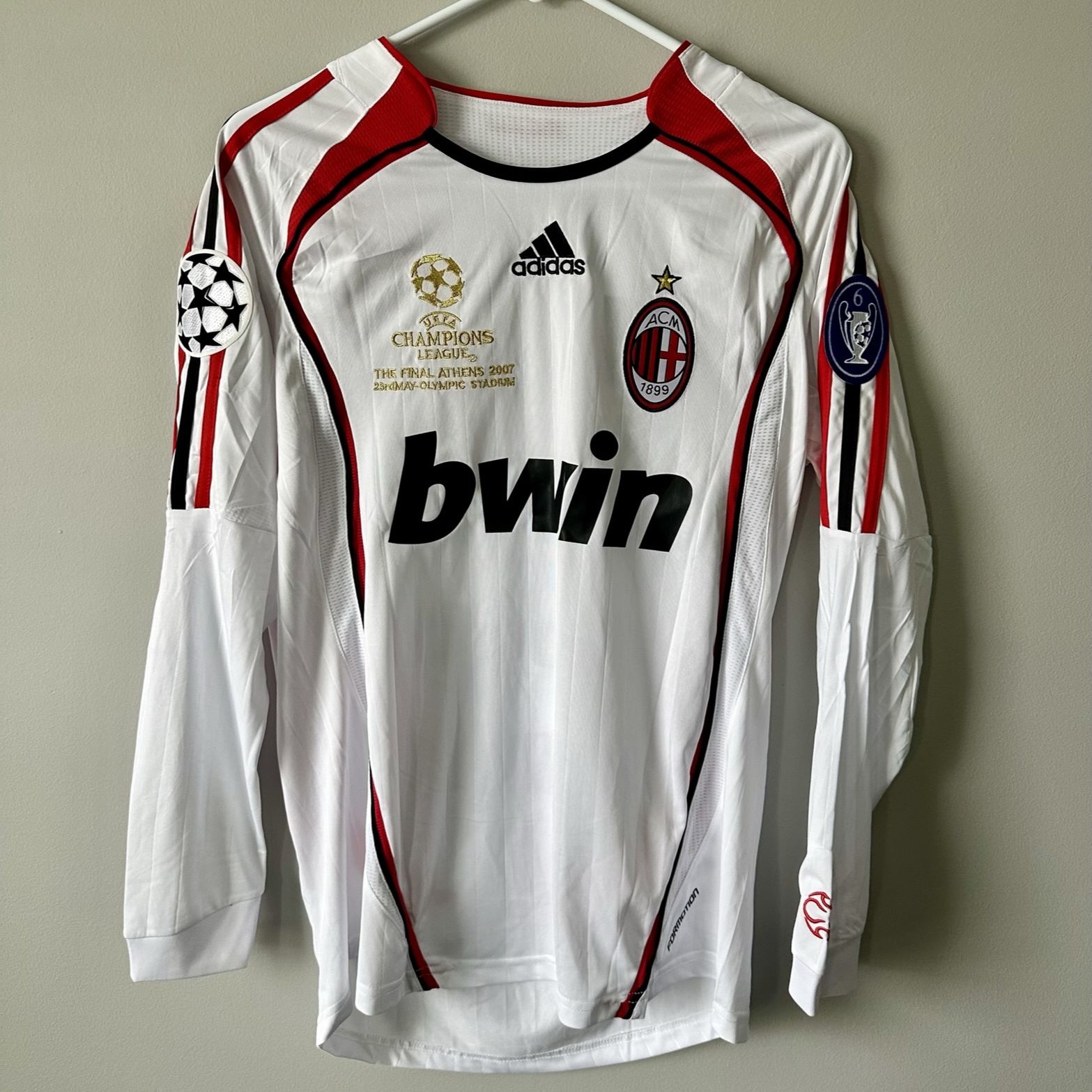 A.C. Milan 2006-07 Kaka Away Long Sleeve – Futbol Mercado