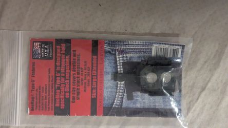 NeoMag Type G Large Extended Magnetic Magazine Holder Pocket Clip, Black, Glock