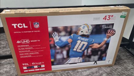 43" TV - TCL 4K UHD