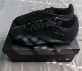 Adidas Predator Elite Low FG W/ Bag - Black/Carbon - Men's 6 / Women's 7