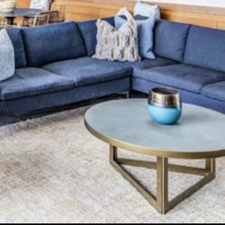 Modern L-Shaped Sectional Couch – Great Condition!