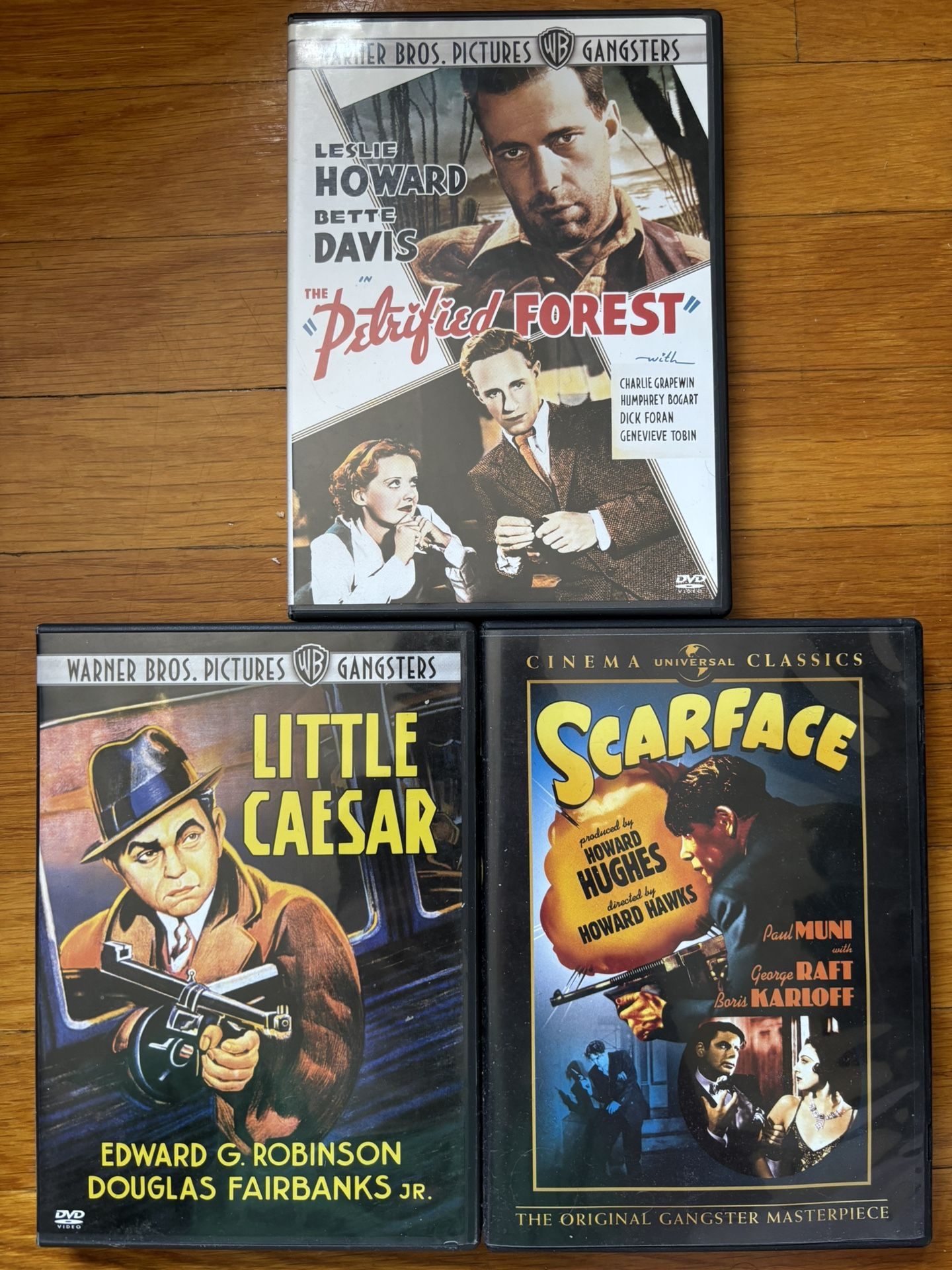 Warner Bros Gangsters DVDs