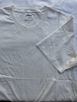 Unisex 100% Cotton Crew Neck T-Shirt Black or White DIY project/Everyday Wear