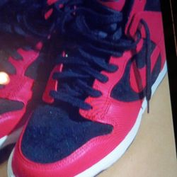 NIKE DUNK SKY HIGH BRED HIDDEN WEDGE  SIZE 8 WOMEN 