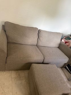 Rooms 2 Go large upholstered sofa