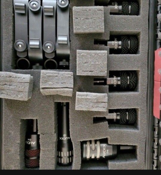 Audix drum mics/Sub Mixer
