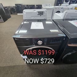 7.4 Cu. Ft. Ultra Large Capacity Smart Wifi Enabled Front Load Electric Dryer