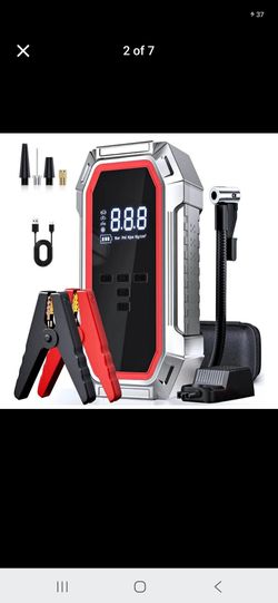 Portable Jump Starter with Air Compressor