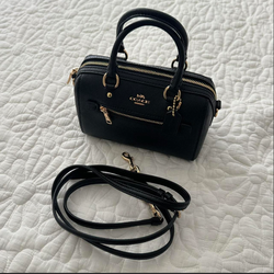 Black coach copy bag