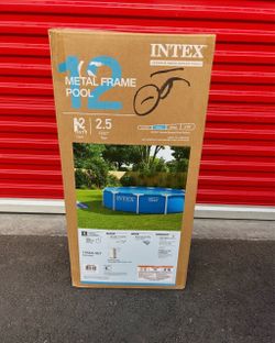 12FT Metal Frame Pool Set