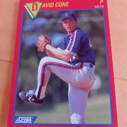 David Cone Rookie 