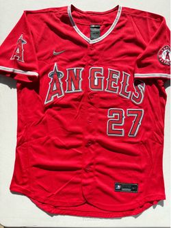 New Angels Mike Trout Jersey Large