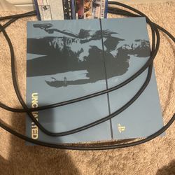 PS4 Uncharted Come With Remote 