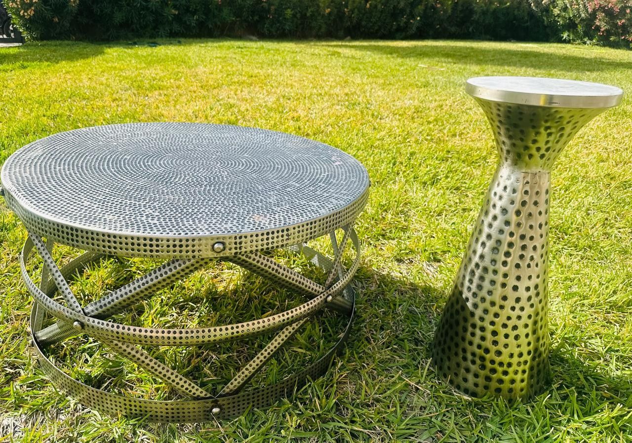 Coffee Table and drink table mesas living room sala