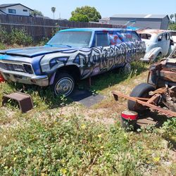 66 Chevy Wagon  Belair All There Have All Parts Does Not Run Sell As Is $6 K OBO As Is. 