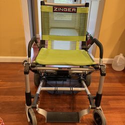 Zinger Electric Wheelchair Foldable Portable