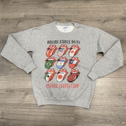 Junk food Clothing The Rolling Stones Voodoo Lounge Sweatshirt Women’s Size Extra Small