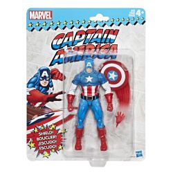 Marvel Legends Retro Captain America Figure