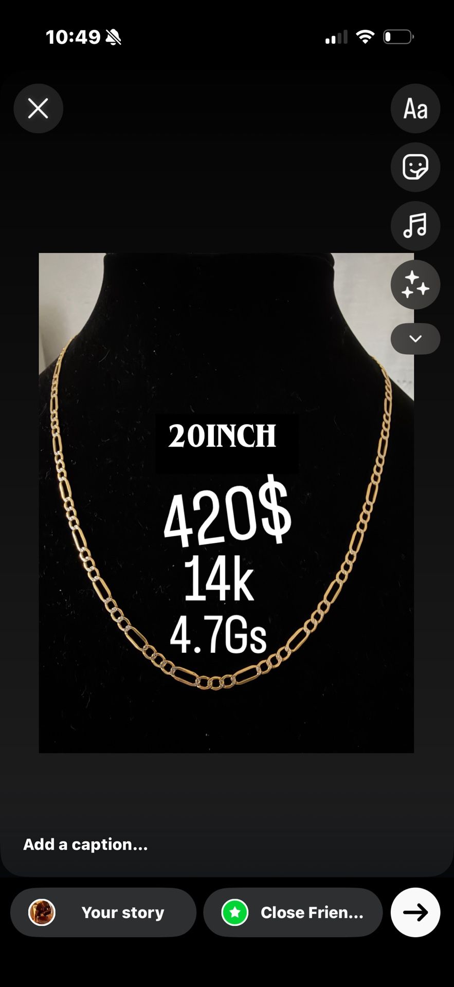 14k Gold Chain