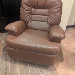 Leather Recliner 
