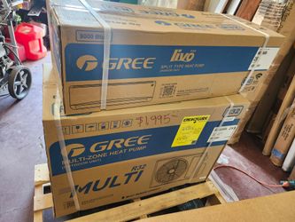 GREE
Multi R32 Smart Home 2-Zone 18,000 BTU 1.5-Ton 21 SEER2 Ductless Mini Split Heat Pump with 25 ft. Lines