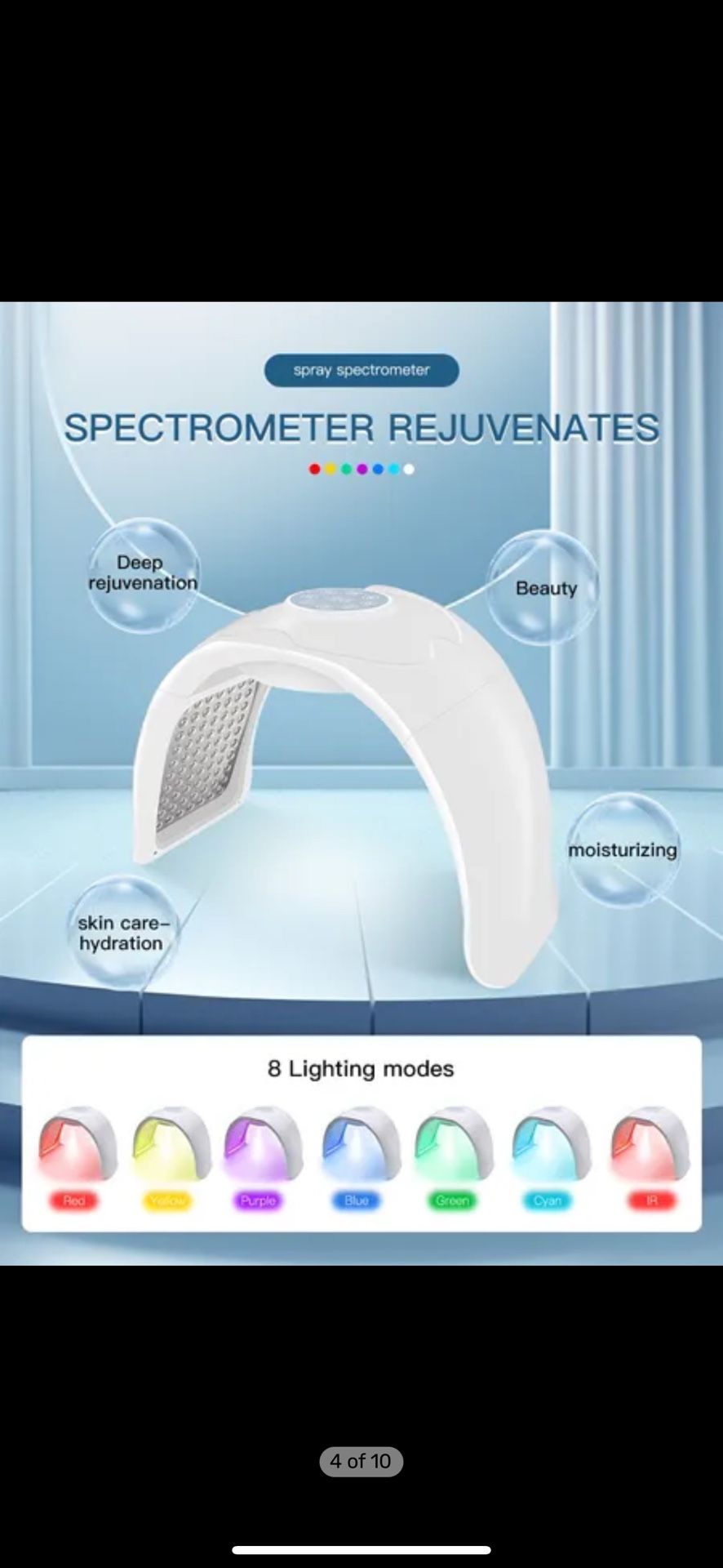 Brand New Red Light Therapy Facial Machine