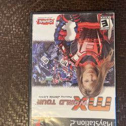 MX World Tour Featuring Jamie Little (Sony PlayStation 2, 2005) PS2 with Manual