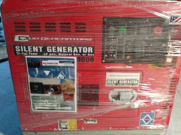 Brand New CUB 9000 Tri Fuel Silent Generator
