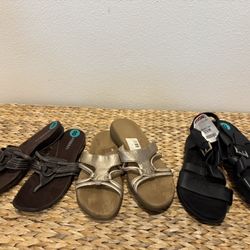 Women’s Aerosoles Sandals - Set of 3 - Size 8 - Simi Valley
