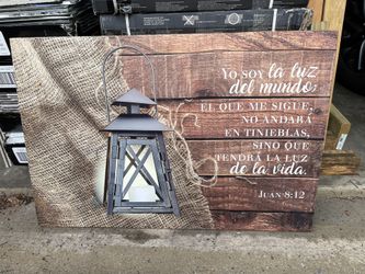 Nice Spanish Christian Bible Wall Decoration Painting