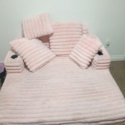 Pink Chase Lounge Chair
