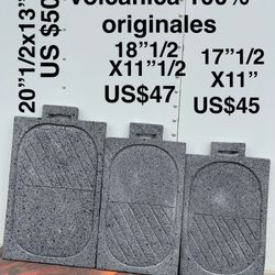 Cómales De Piedra Volcánica Para Azar Carne