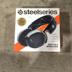 SteelSeries - Arctis 9 Wireless Gaming Headset for PC, PS5, and PS4 - Black