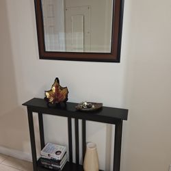 Hallway Table And Mirror