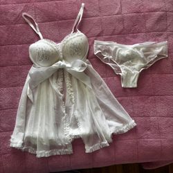 Victoria's Secret "Sexy Little Things" babydoll lingerie set 