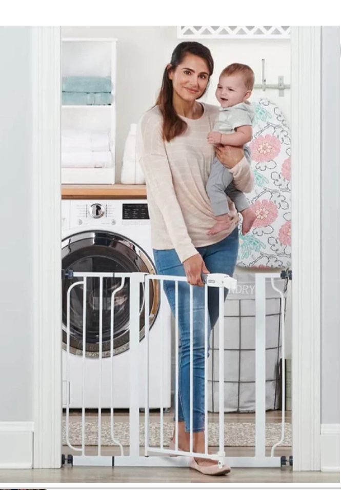 NEW 38.5-Inch Extra Wide Baby Gate