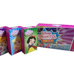 Disney Princess Comics Collection Set 9 Figures Brand New!!