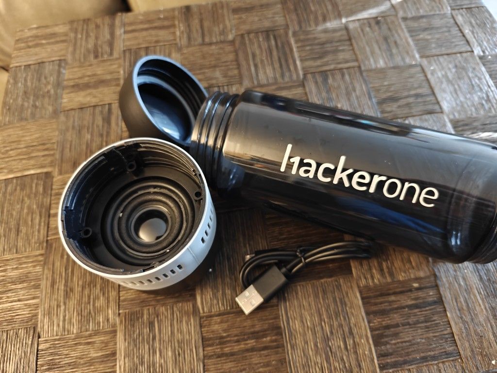 Water Bottle With Bluetooth Speaker