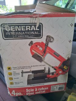 4 inch metal cutting band saw