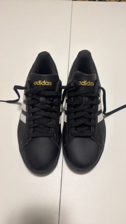 Adidas Black Low-Top Sneakers