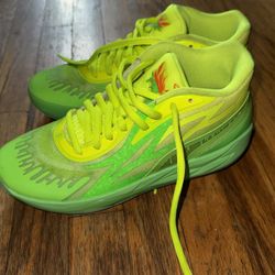 Puma LaMelo Ball MB.02 Nickelodeon Slime Basketball Sneakers Men’s 7